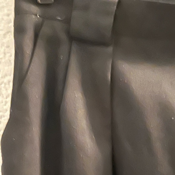 Talbots Linen Wool Blend Midi Black Skirt Size 12 - Picture 3 of 6